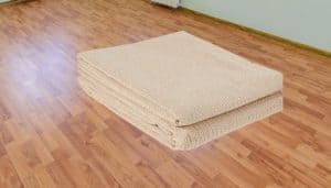 rubber rug wood floor